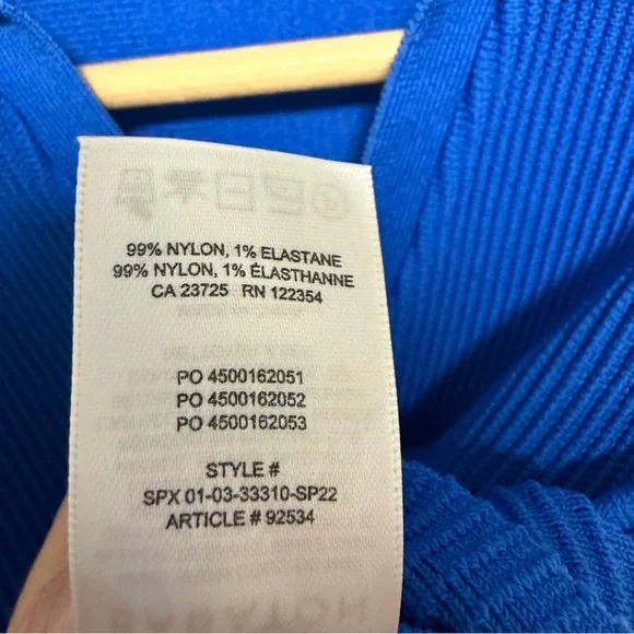 Babaton Sculpt Knit Polo Crop Top - Picture 4 of 4